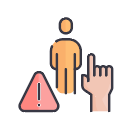 Work related injuries icon